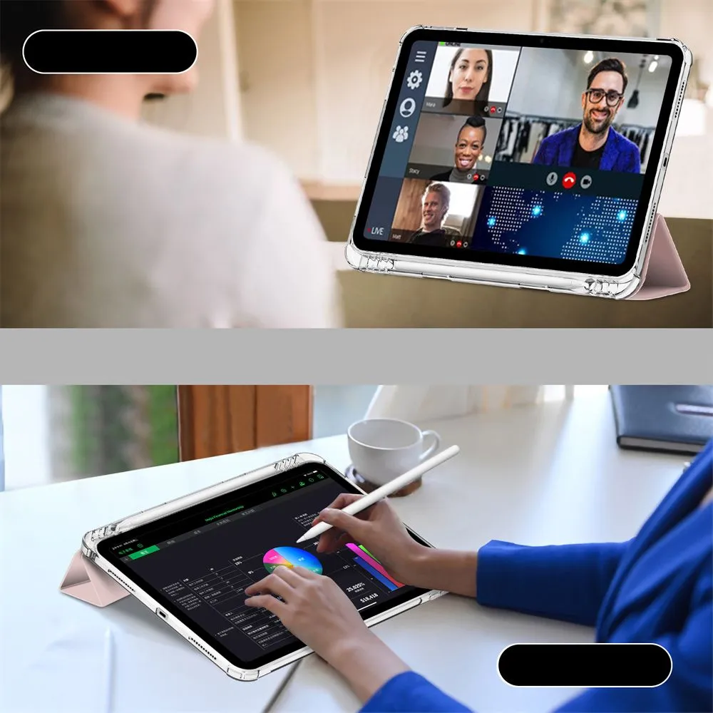 Apple iPad 11 (2025) чехол для планшетa розовый TECH-PROTECT SC PEN HYBRID