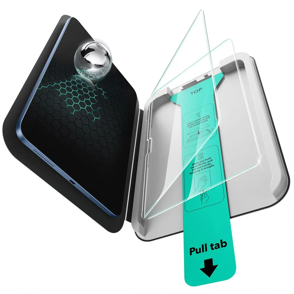 Apple iPad 11 (2025) tablet tempered glass ESR ULTRAFIT TEMPERED GLASS 2-PACK
