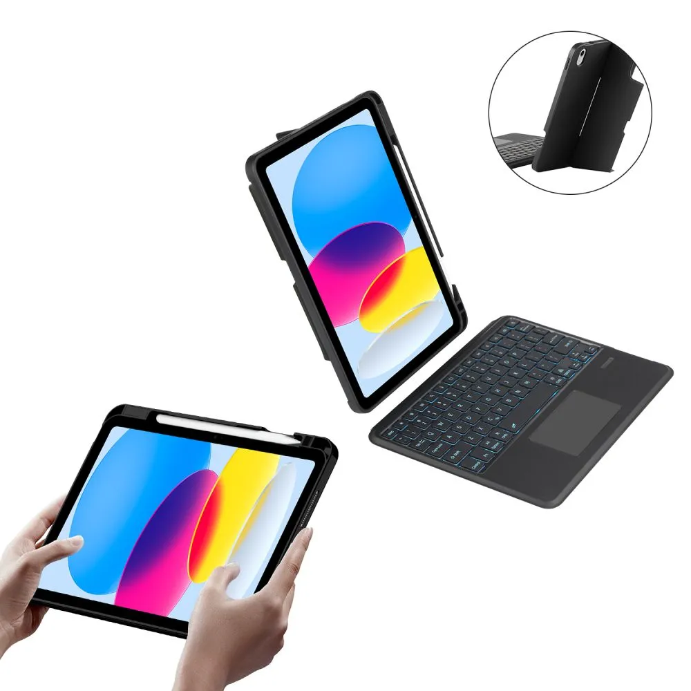 Apple iPad 11 (2025) tablet case black TECH-PROTECT SC PEN + KEYBOARD