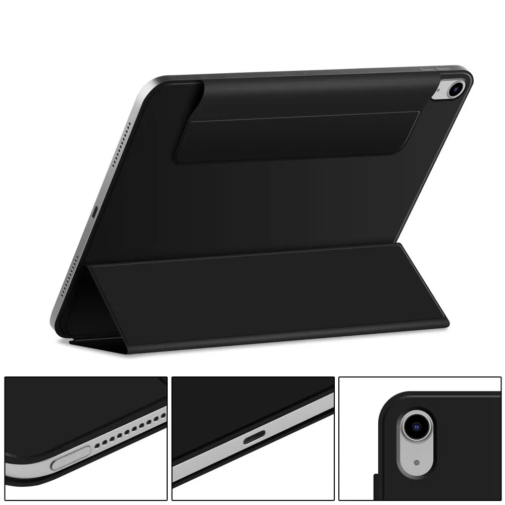 Apple iPad 11 (2025) tablet suojakuori, suojakotelo musta TECH-PROTECT SMARTCASE MAGNETIC
