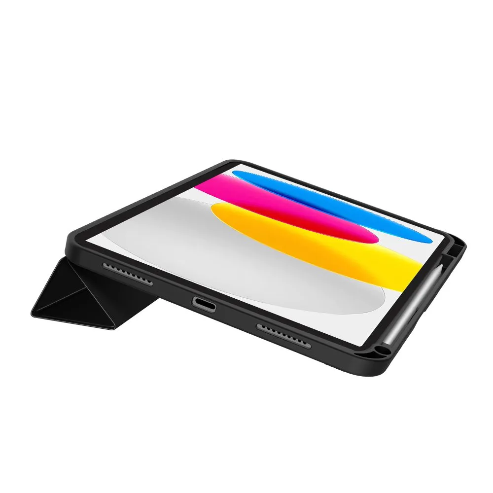 Apple iPad 11 (2025) Tahvelarvuti ümbris must TECH-PROTECT SC PEN ORIGAMI