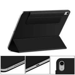 Apple iPad 11 (2025) tablet suojakuori, suojakotelo musta TECH-PROTECT SMARTCASE MAGNETIC