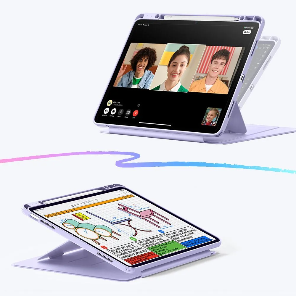 Apple iPad Air 13 (2025) Planšetės dėklas  ESR FLIP HYBRID