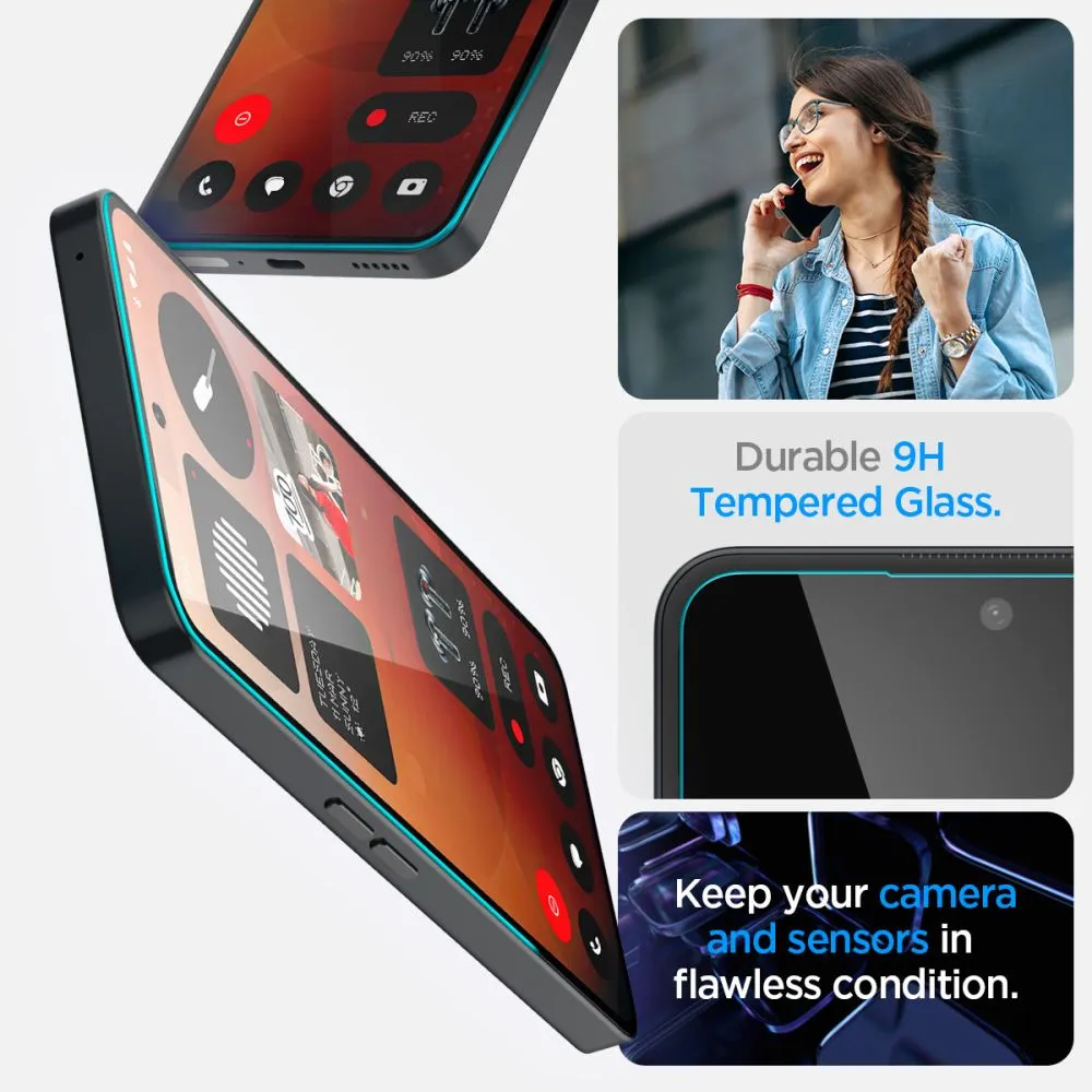 Nothing  panssarilasi SPIGEN GLAS.TR ”EZ FIT” Phone (3A)