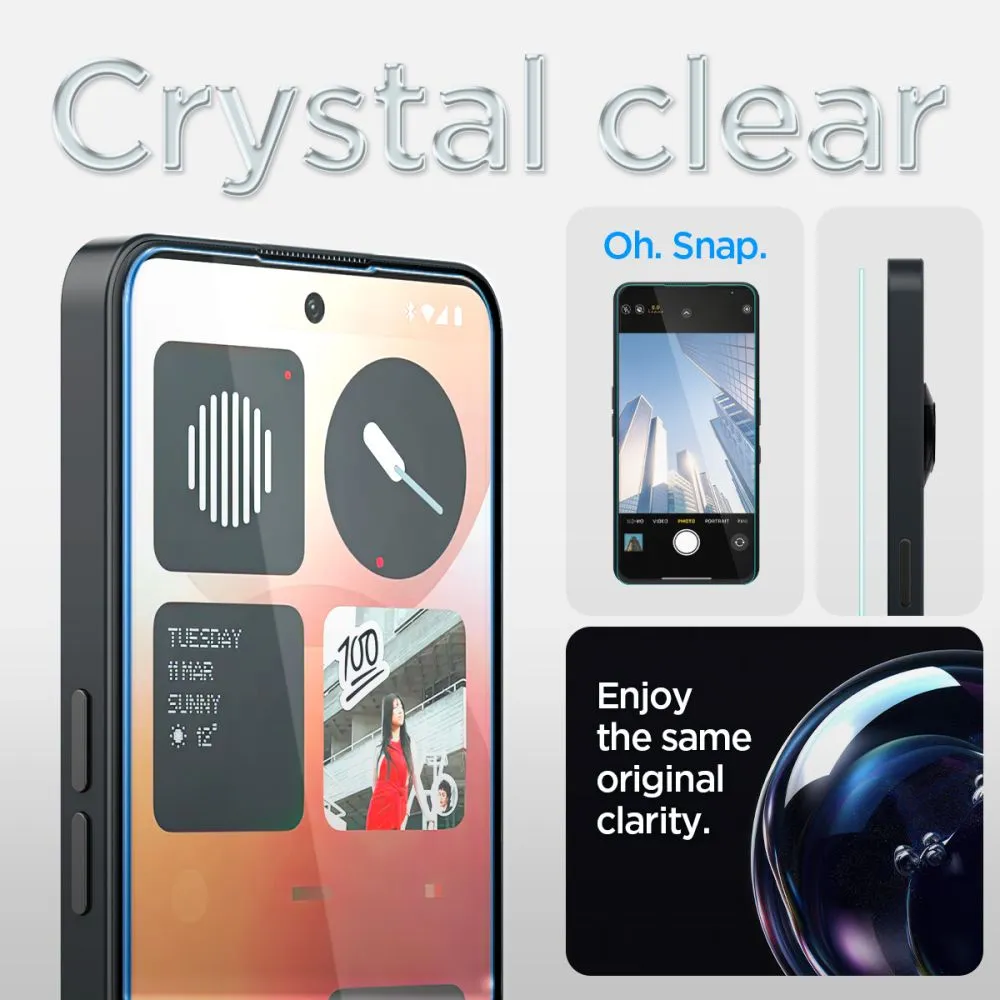 Nothing  panssarilasi SPIGEN GLAS.TR ”EZ FIT” Phone (3A)