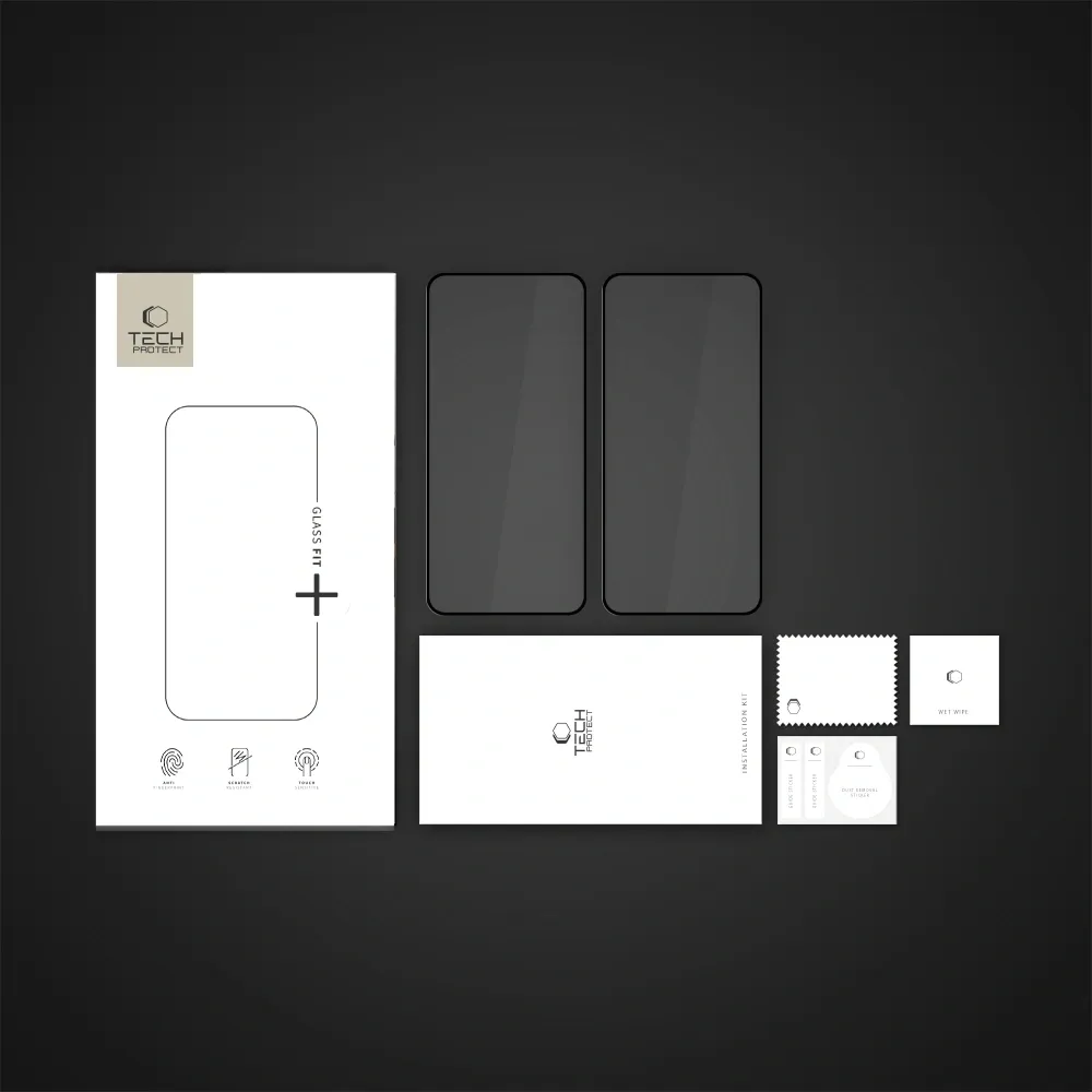 Nothing Tempered glass TECH-PROTECT GLASS FIT+ 2-PACK Phone (3A)