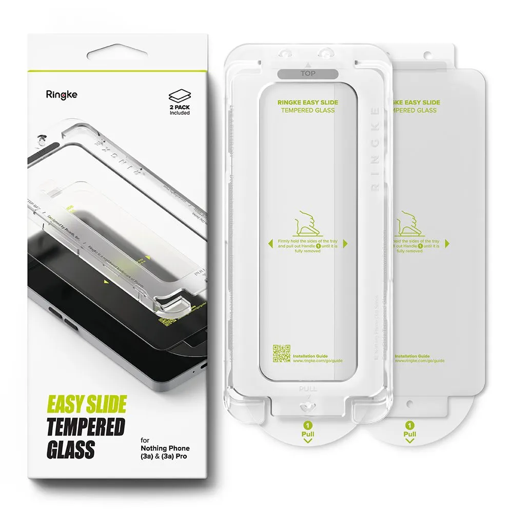 Nothing Phone (3A) aizsargstikls RINGKE EASY SLIDE 2-PACK