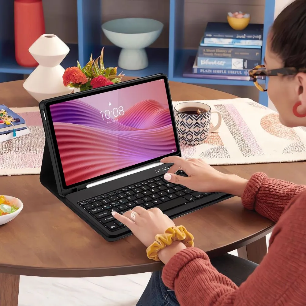Lenovo  Planšetės dėklas Juoda TECH-PROTECT SC PEN + KEYBOARD Tab 10.1 TB-311