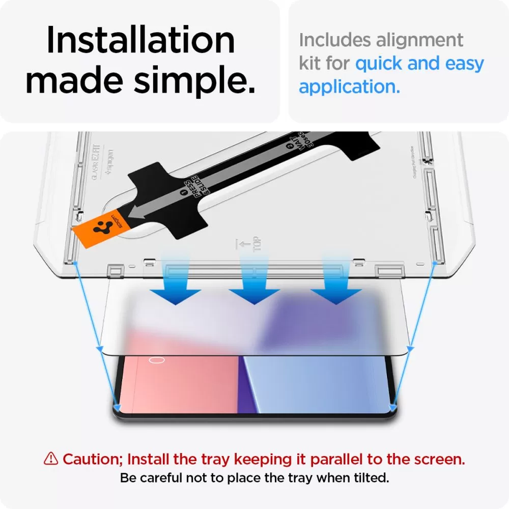 Apple iPad Air 11 7th Gen (2025) planšetės apsauginis stiklas  SPIGEN PAPER TOUCH