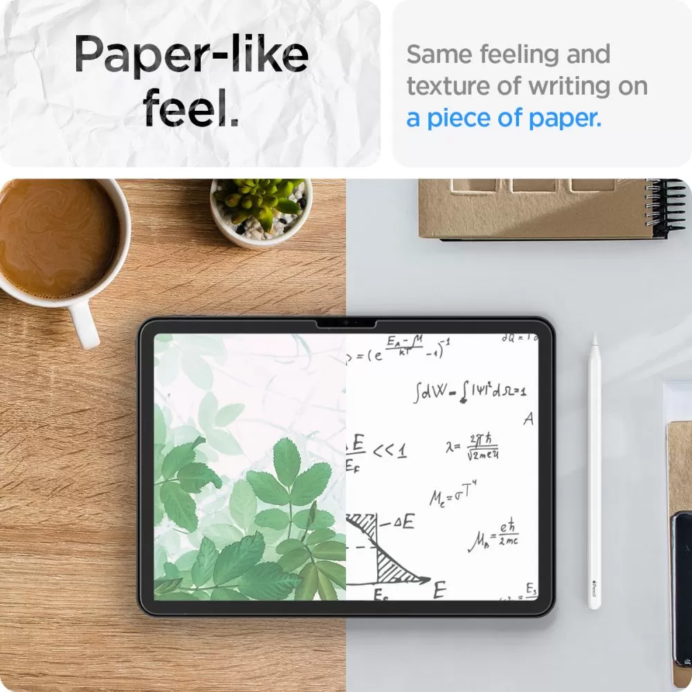 Apple iPad Air 11 7th Gen (2025) planšetės apsauginis stiklas  SPIGEN PAPER TOUCH