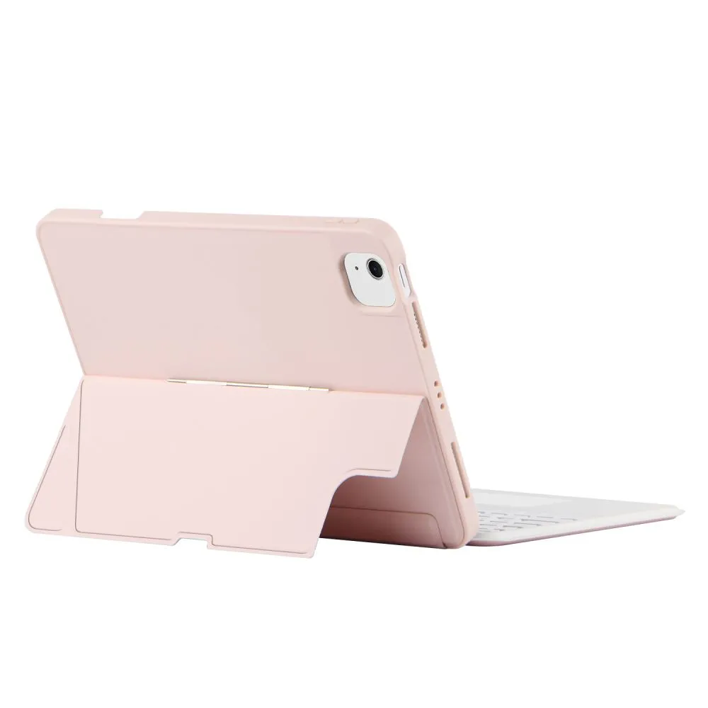 Apple iPad Air 11 7th Gen (2025) Planšetės dėklas rožinis TECH-PROTECT SCMAG PEN + KEYBOARD