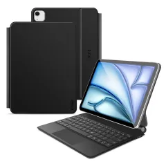 Apple iPad Air 11 7th Gen (2025) Planšetės dėklas Juoda TECH-PROTECT SMARTCASE MAGNETIC + KEYBOARD