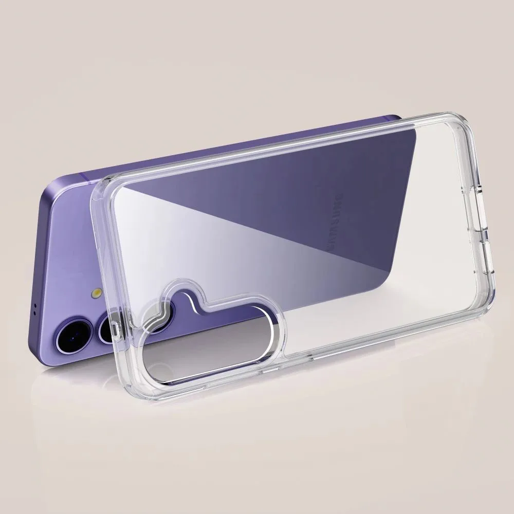 Samsung Galaxy S25 Edge suojakuori läpinäkyvä TECH-PROTECT FLEXAIR HYBRID