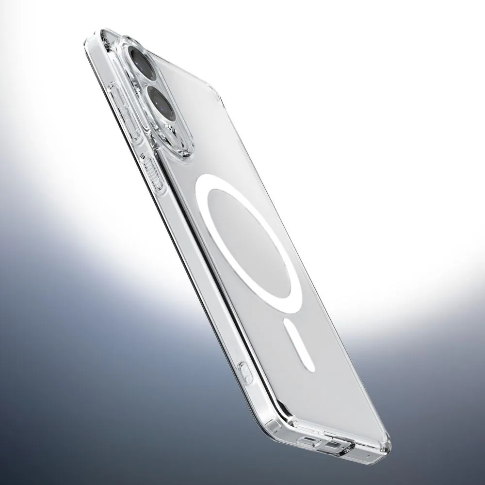 Samsung Galaxy S25 Edge vāciņš caurspīdīgs SPIGEN ULTRA HYBRID MAG MAGSAFE
