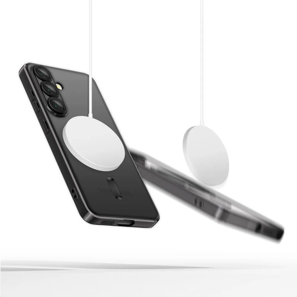 Samsung Galaxy S25 Edge vāciņš melns TECH-PROTECT MAGFLEX MAGSAFE