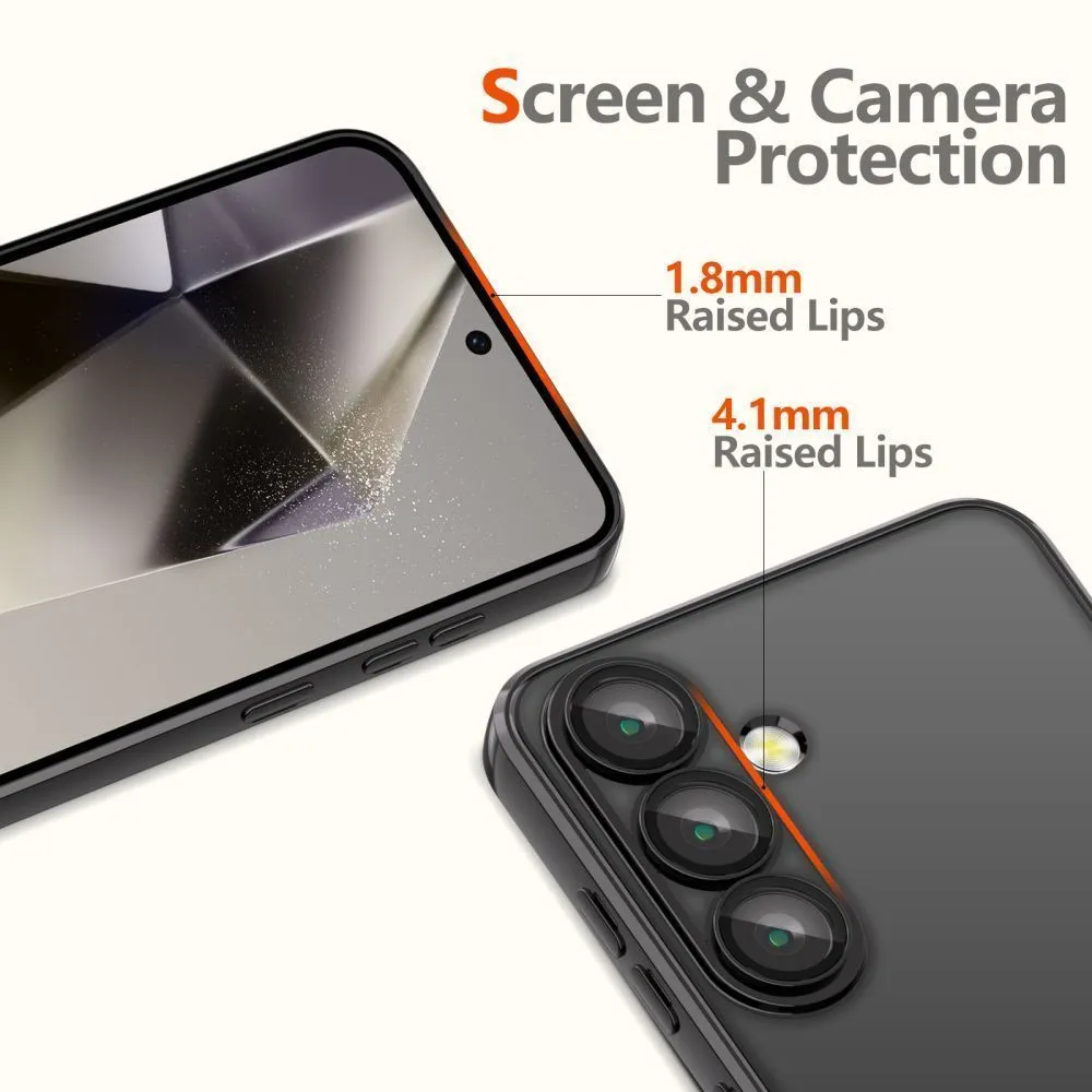 Samsung Galaxy S25 Edge vāciņš melns TECH-PROTECT MAGFLEX MAGSAFE