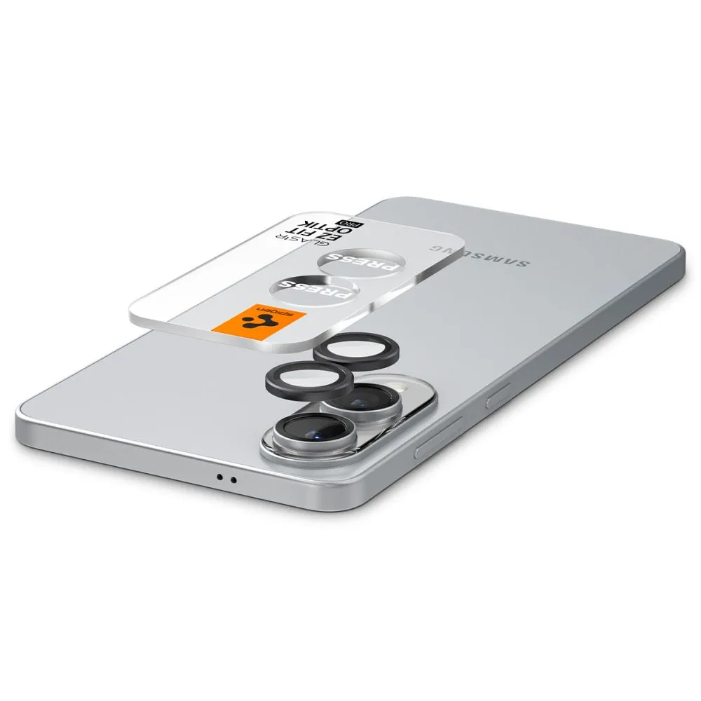 Samsung Galaxy S25 Edge panssarilasi SPIGEN OPTIK PRO GLAS.TR ”EZ FIT” CAMERA PROTECTOR 2-PACK