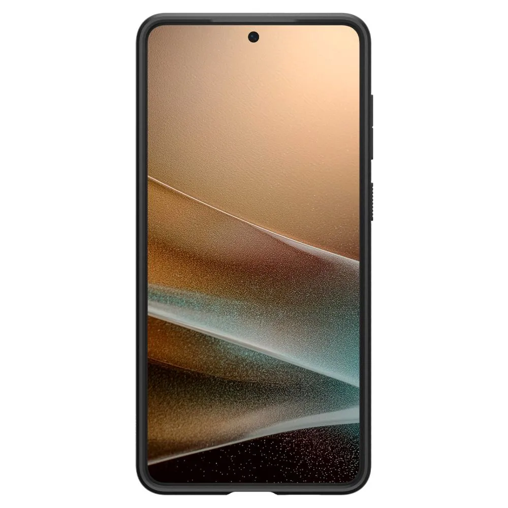 Samsung Galaxy S25 Edge suojakuori musta SPIGEN LIQUID AIR