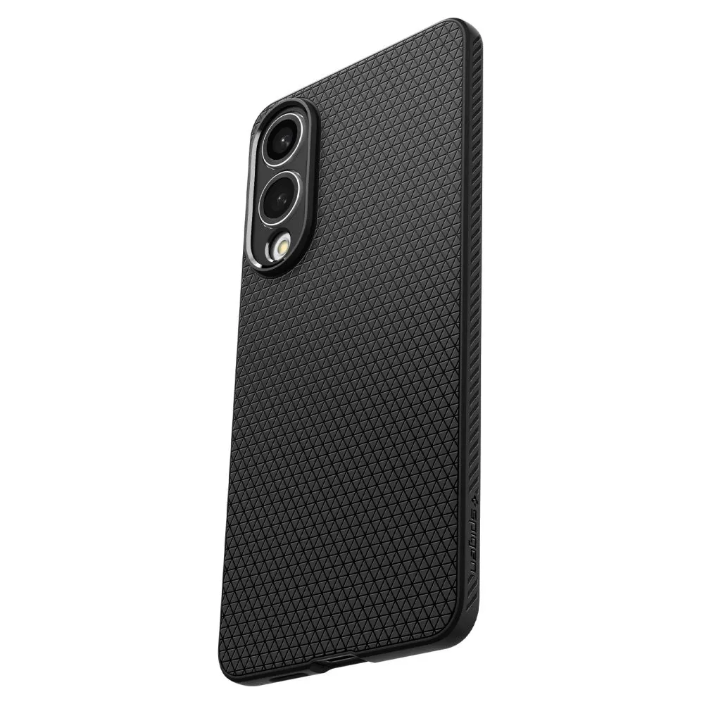 Samsung Galaxy S25 Edge suojakuori musta SPIGEN LIQUID AIR