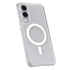 Samsung Galaxy S25 Edge vāciņš caurspīdīgs SPIGEN ULTRA HYBRID MAG MAGSAFE