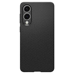 Samsung Galaxy S25 Edge suojakuori musta SPIGEN LIQUID AIR