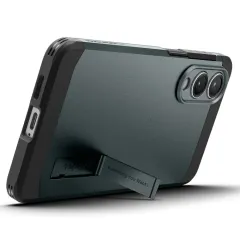 Samsung Galaxy S25 Edge case green SPIGEN TOUGH ARMOR MAGSAFE