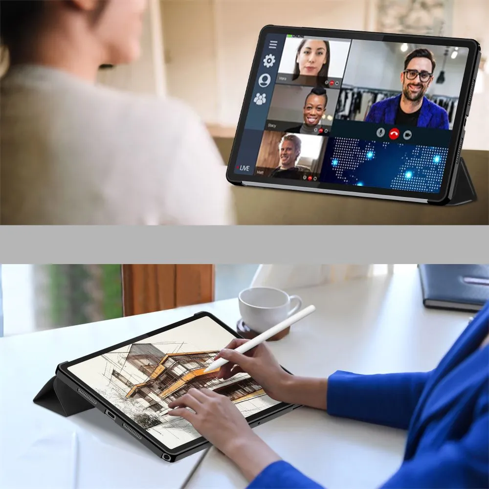 Lenovo Tab K11 Plus TB-352 11.5 maciņš melns TECH-PROTECT SMARTCASE