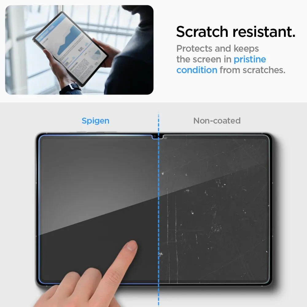 Samsung Galaxy Tab S10 FE Plus tablet tempered glass  SPIGEN GLAS.TR SLIM 13.1 X620 / X626B