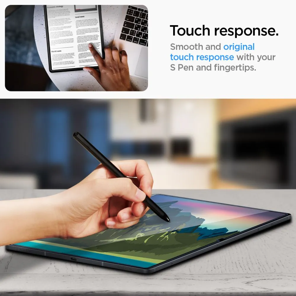 Samsung Galaxy Tab S10 FE Plus tablet tempered glass  SPIGEN GLAS.TR SLIM 13.1 X620 / X626B