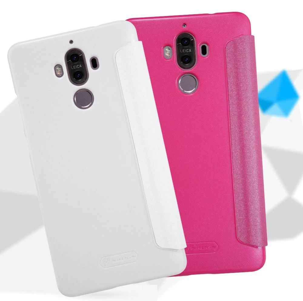 Huawei Mate 9 suojakotelo pinkki Sparkle Leather 