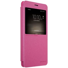 Huawei Mate 9 case Pink Sparkle Leather 