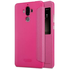 Huawei Mate 9 case Pink Sparkle Leather 