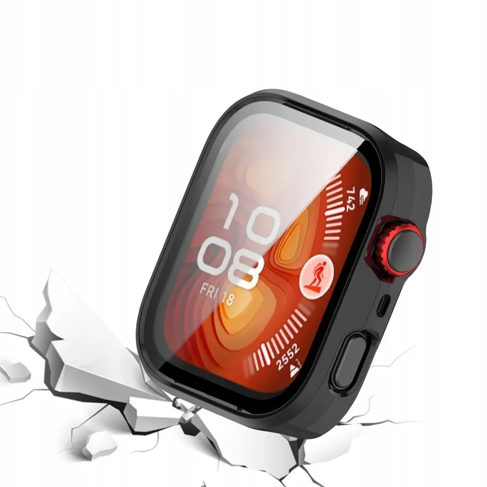 Huawei Watch Fit 4 vāciņš melns TECH-PROTECT DEFENSE