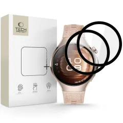 Watch Huawei Watch 5 aizsargstikls TECH-PROTECT GLASS FLEX+ 2-PACK Huawei Watch 5 (46 MM)