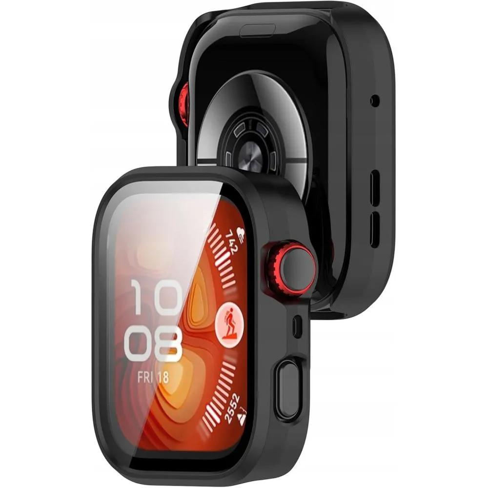 Huawei Watch Fit 4 Pro vāciņš melns TECH-PROTECT DEFENSE
