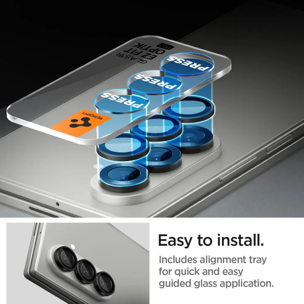 Samsung Galaxy Z Fold 7 Tempered glass  SPIGEN OPTIK PRO HD GLAS.TR ”EZ FIT” CAMERA PROTECTOR 2-PACK