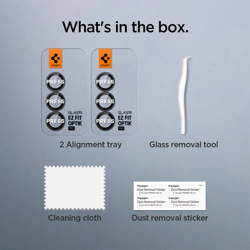 Samsung Galaxy Z Fold 7 Tempered glass  SPIGEN OPTIK PRO HD GLAS.TR ”EZ FIT” CAMERA PROTECTOR 2-PACK
