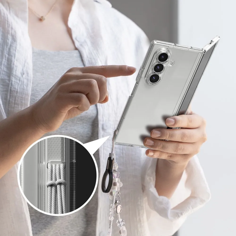 Samsung Galaxy Z Fold 7 чехол прозрачный RINGKE FUSION