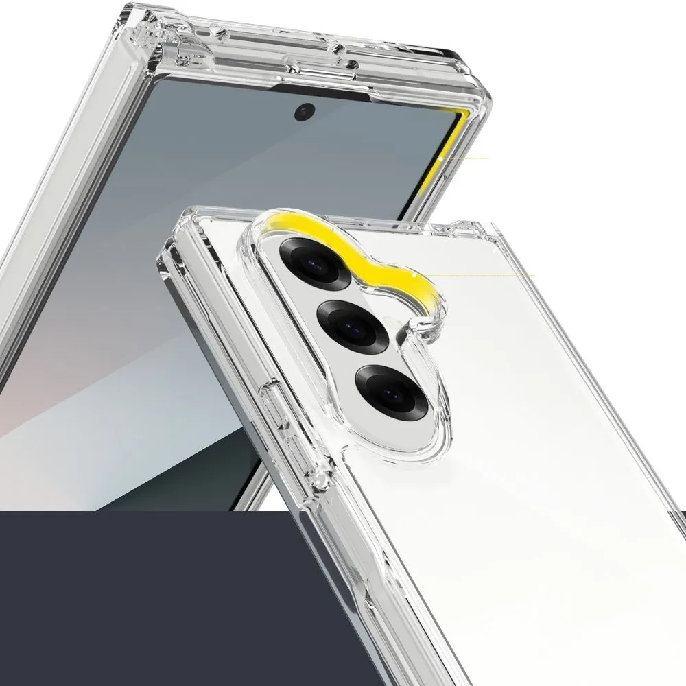 Samsung Galaxy Z Fold 7 suojakuori läpinäkyvä TECH-PROTECT FLEXAIR HYBRID