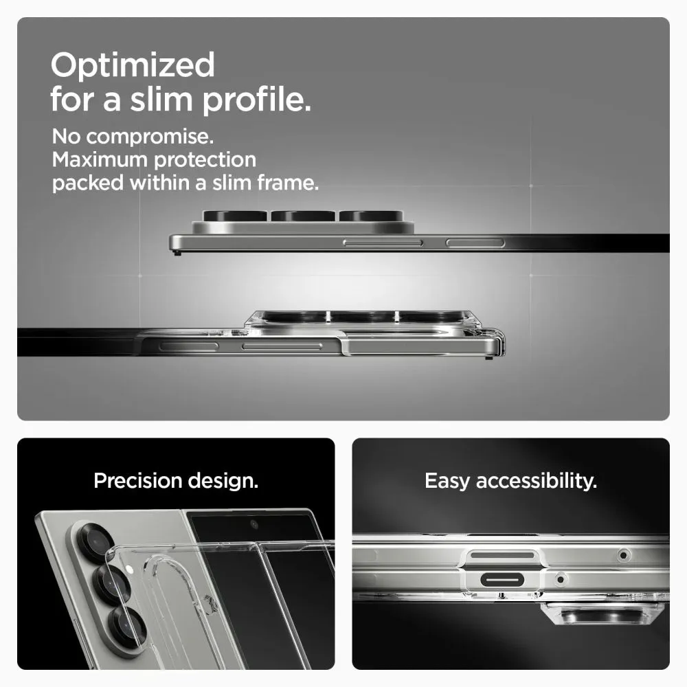 Samsung Galaxy Z Fold 7 чехол прозрачный SPIGEN AIRSKIN MAG MAGSAFE