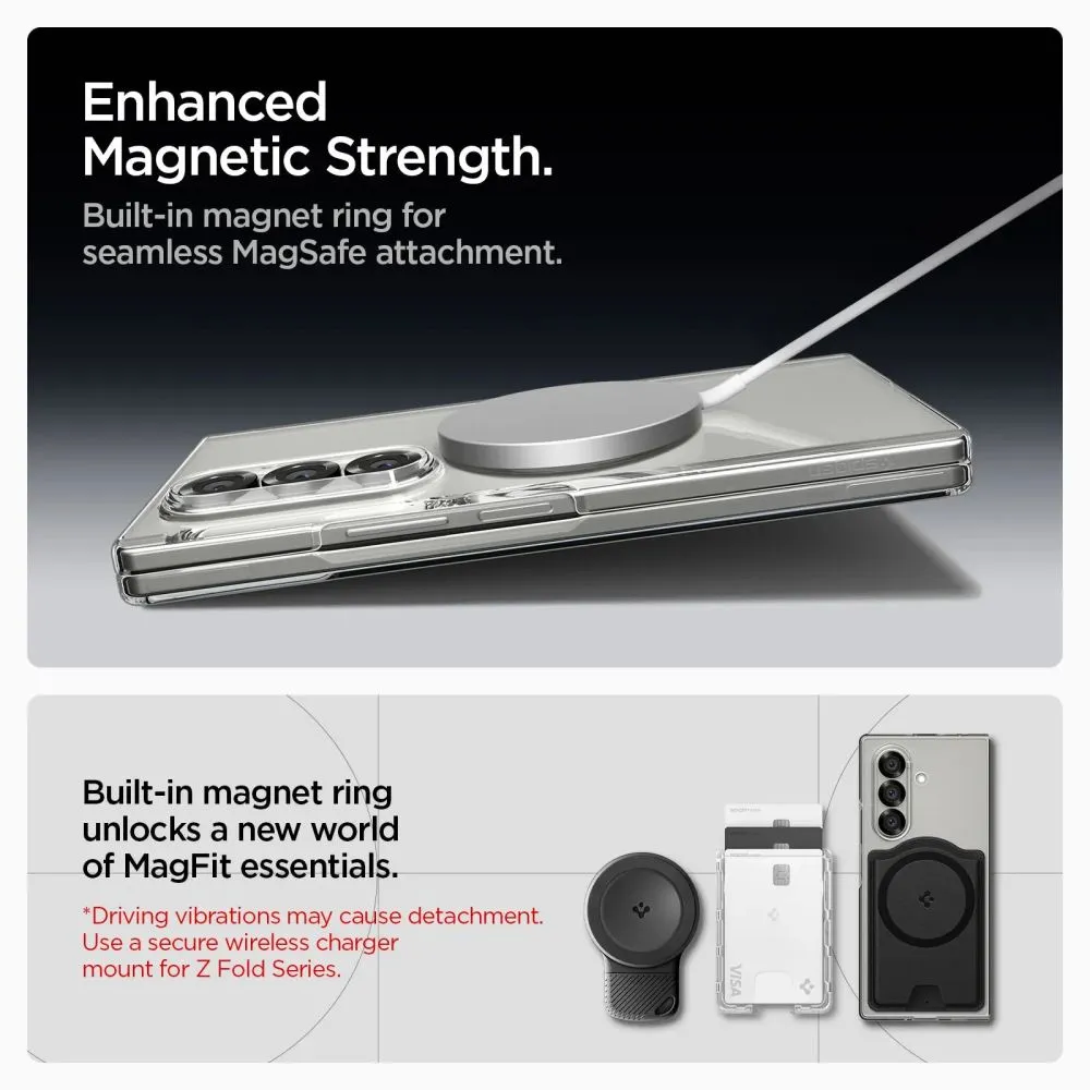 Samsung Galaxy Z Fold 7 чехол прозрачный SPIGEN AIRSKIN MAG MAGSAFE