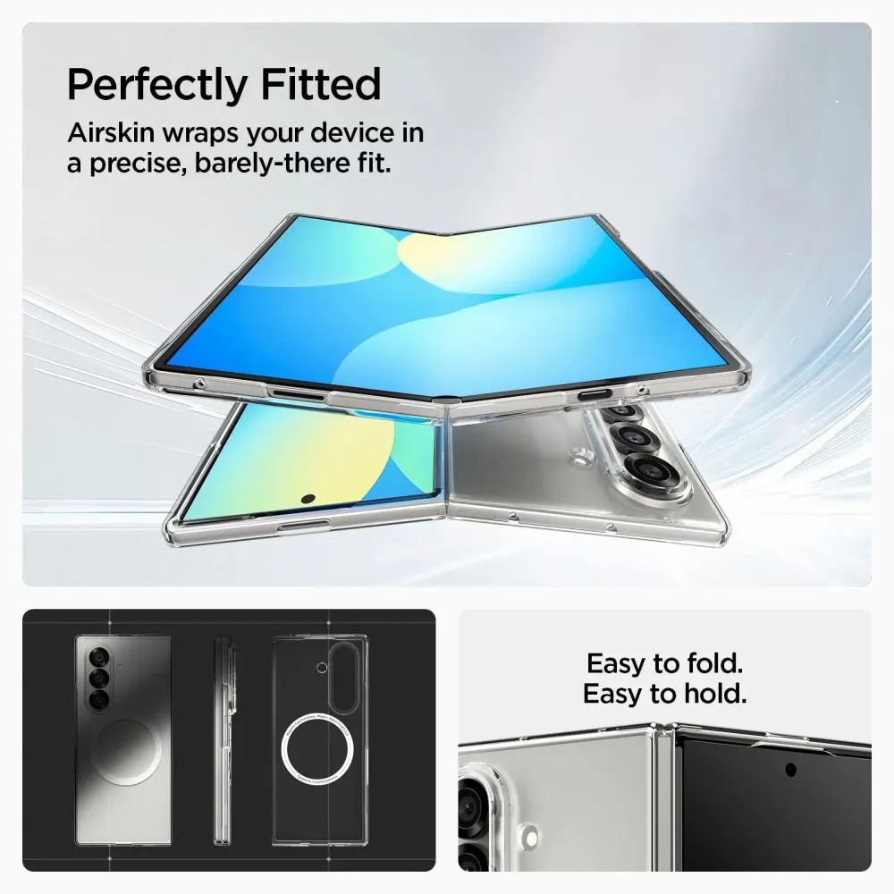 Samsung Galaxy Z Fold 7 чехол прозрачный SPIGEN AIRSKIN MAG MAGSAFE