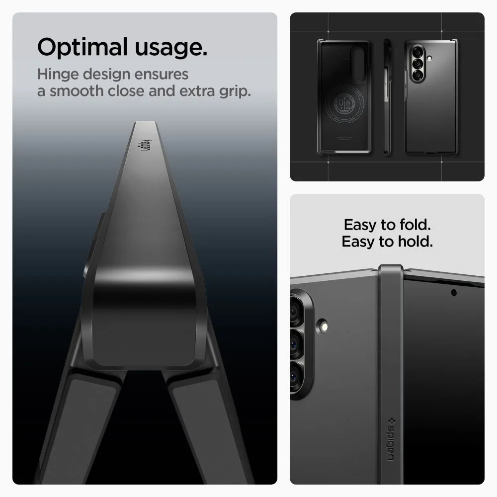Samsung Galaxy Z Fold 7 чехол черный SPIGEN TOUGH ARMOR PRO MAG MAGSAFE
