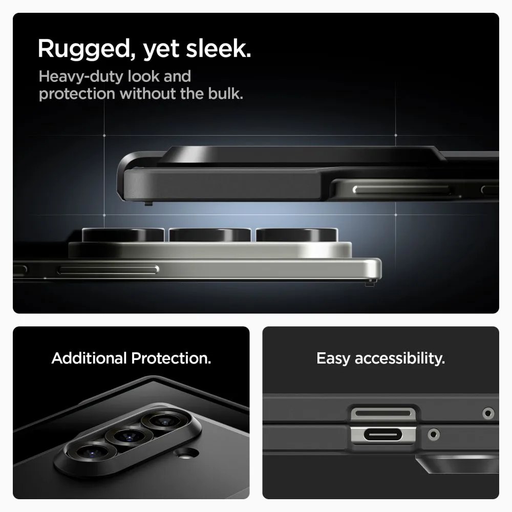 Samsung Galaxy Z Fold 7 чехол черный SPIGEN TOUGH ARMOR PRO MAG MAGSAFE