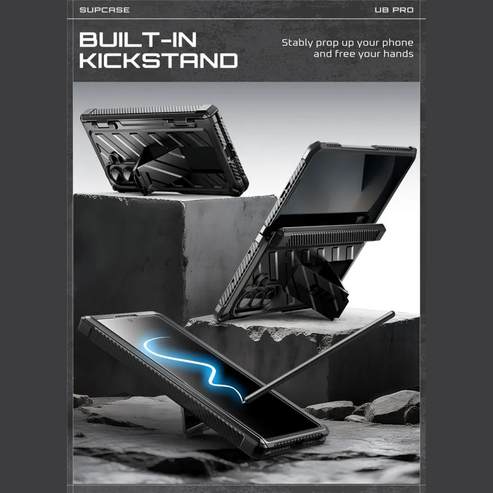 Samsung Galaxy Z Fold 7 dėklas Juoda SUPCASE UNICORN BEETLE PRO