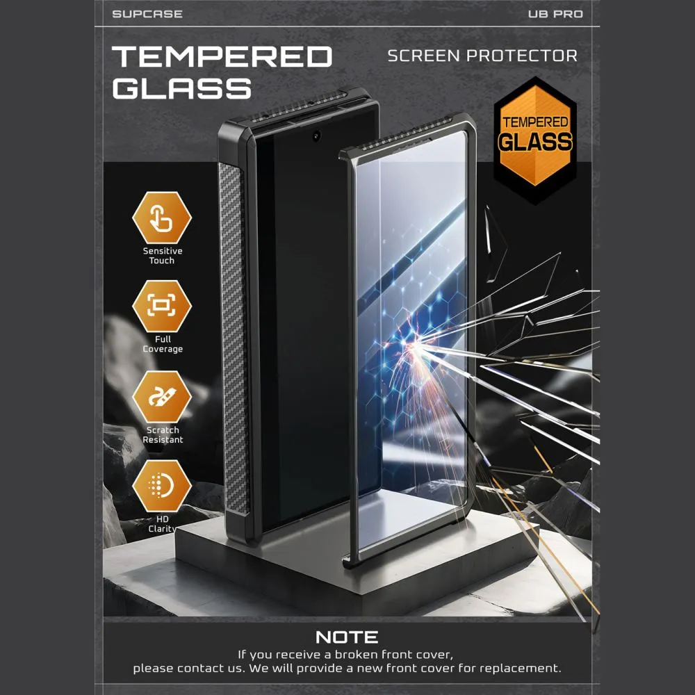 Samsung Galaxy Z Fold 7 dėklas Juoda SUPCASE UNICORN BEETLE PRO