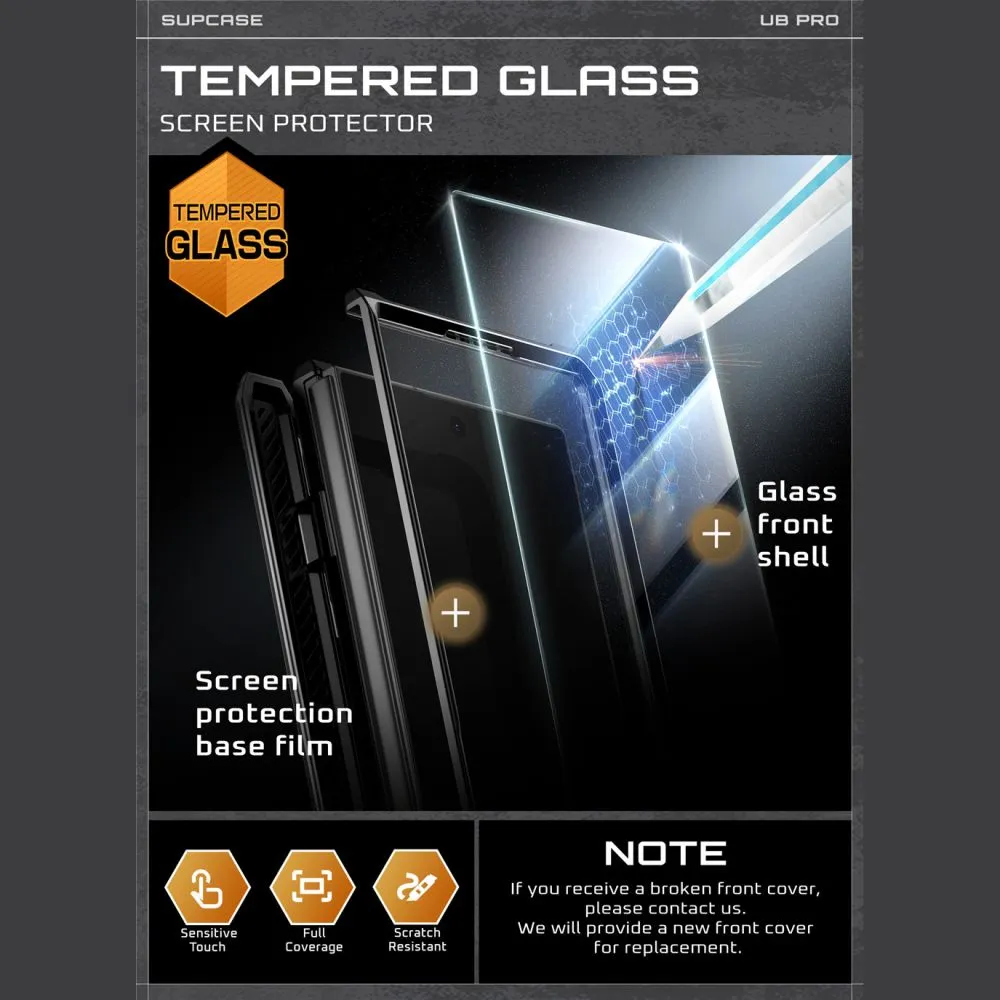 Samsung Galaxy Z Fold 7 dėklas Juoda SUPCASE UNICORN BEETLE PRO