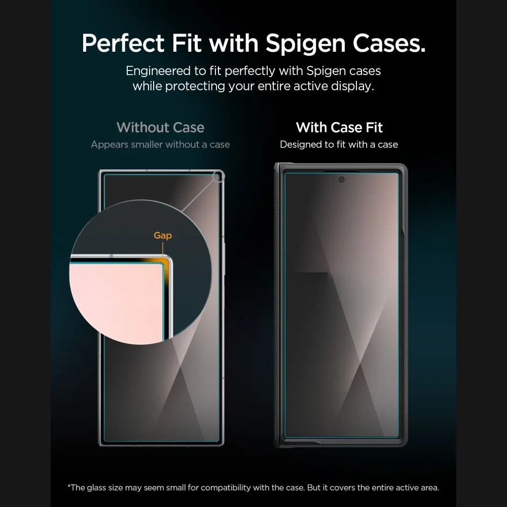 Samsung Galaxy Z Fold 7 Screen Protector SPIGEN GLAS.TR EZ FIT PRO PRIVACY 2-PACK