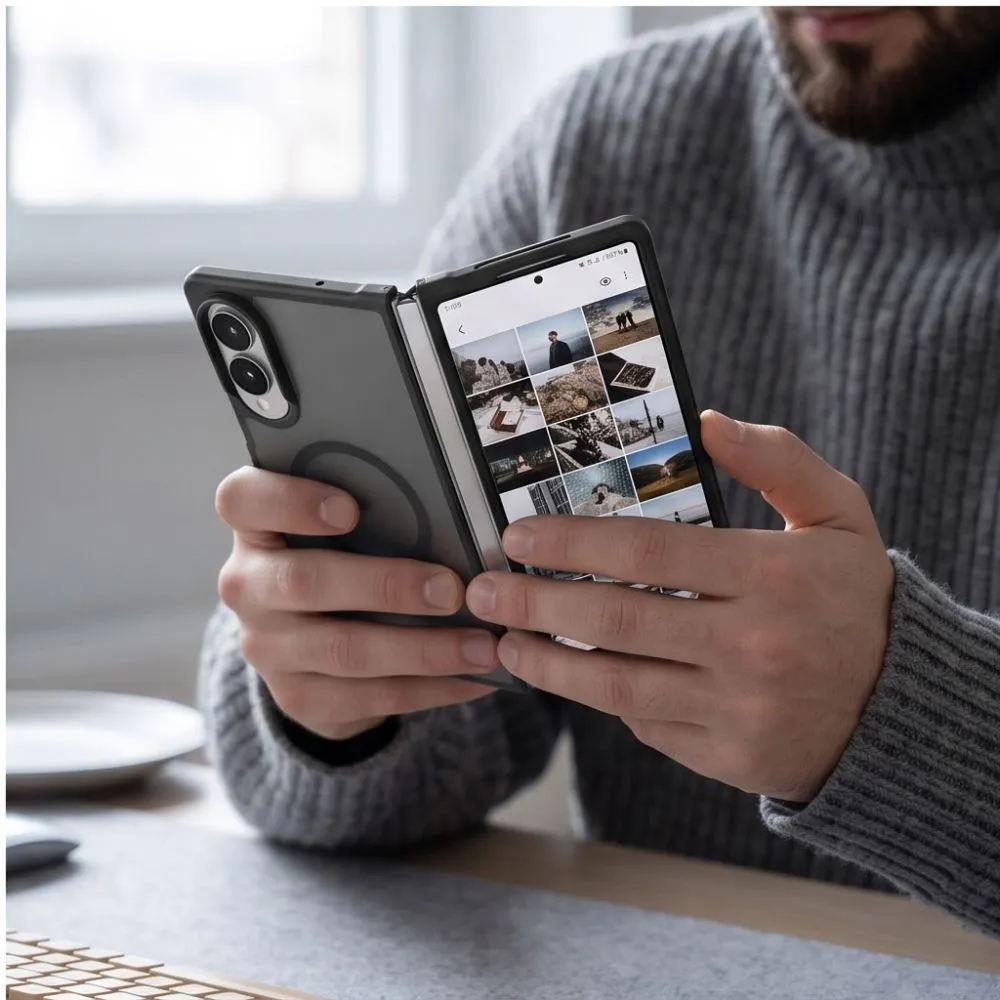 Samsung Galaxy Z Fold 7 Telefoni kaaned  TECH-PROTECT MAGMAT MAGSAFE