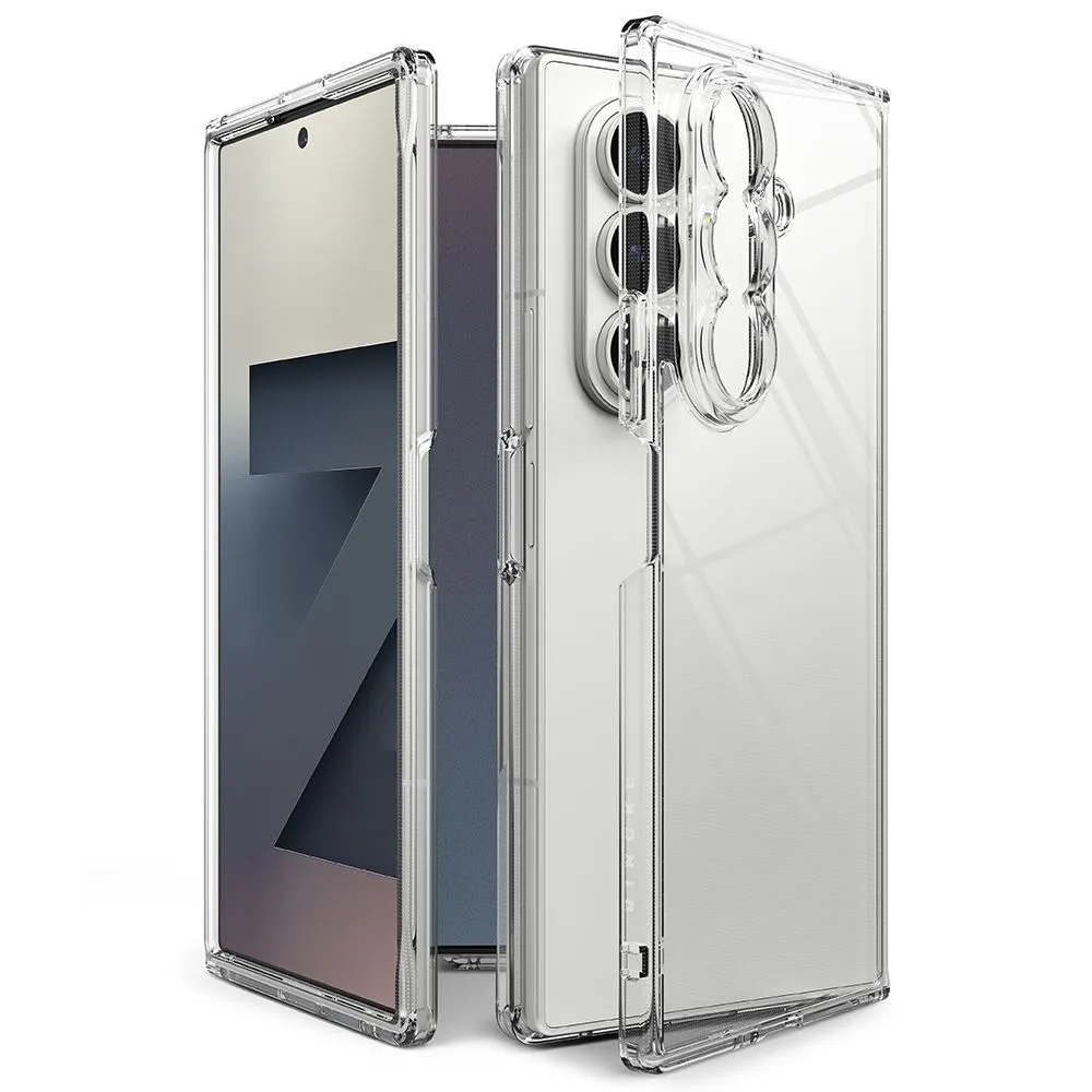 Samsung Galaxy Z Fold 7 чехол прозрачный RINGKE FUSION